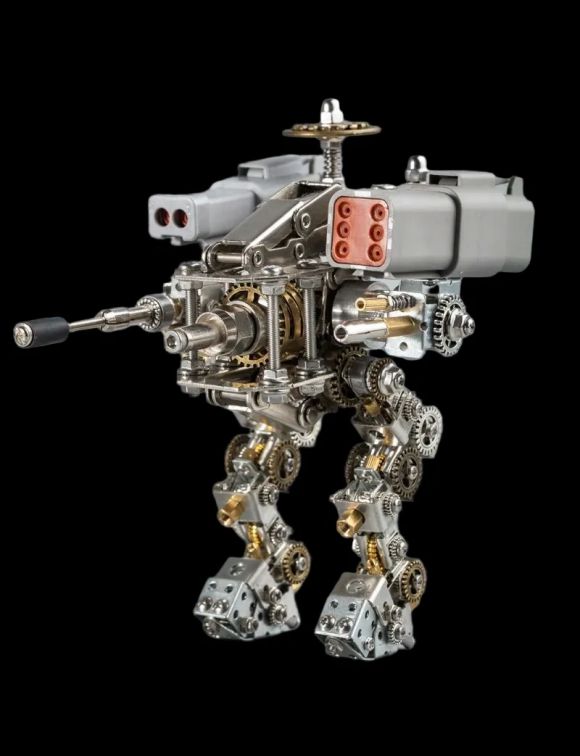 RoboCop X Hand-Assembled DIY Metal 3D Mech Machine Puzzle