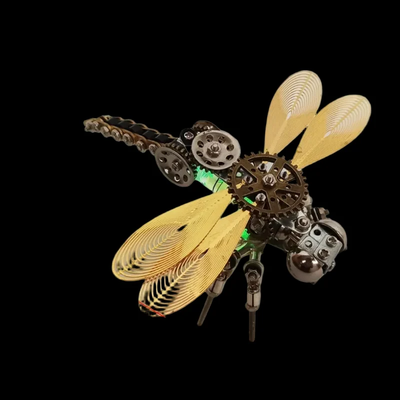 Amazing 3D Metal Luminous Insect DIY Assembly Toys for All Ages_5