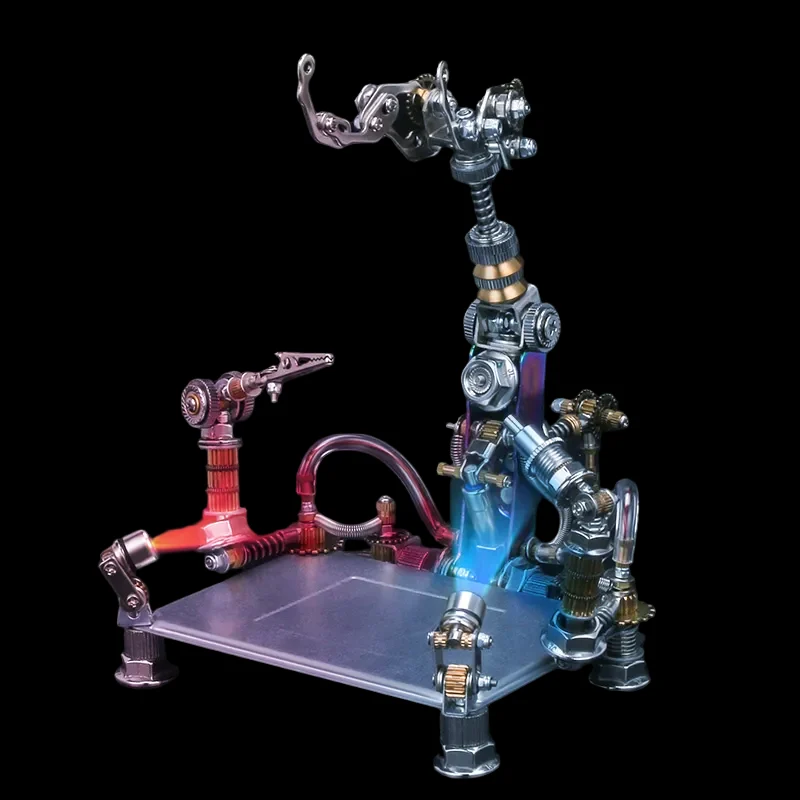 16cm Chinese Style 3D Assembled Metal Robot Model Toys for Parties_6