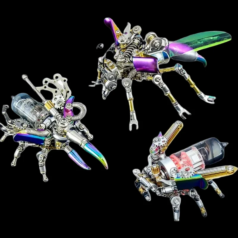 Challenging 3D Metal Puzzle - Firefly Wasp Model Kit for Kids & Adults_8