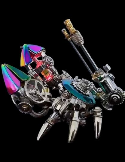 Amazing 3D Puzzles: Crab DIY Punk Mechanical Metal Model Kits for All Ages