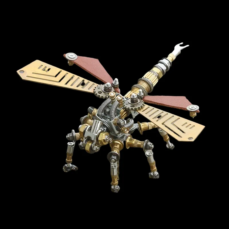 Mechanical Insect Iron Metal DIY Building Blocks Puzzle Toys for All Ages_4