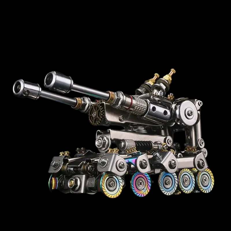 Punk Variable Precision 3D Metal Assembled Tank Model Puzzle for Adults and Kids_1