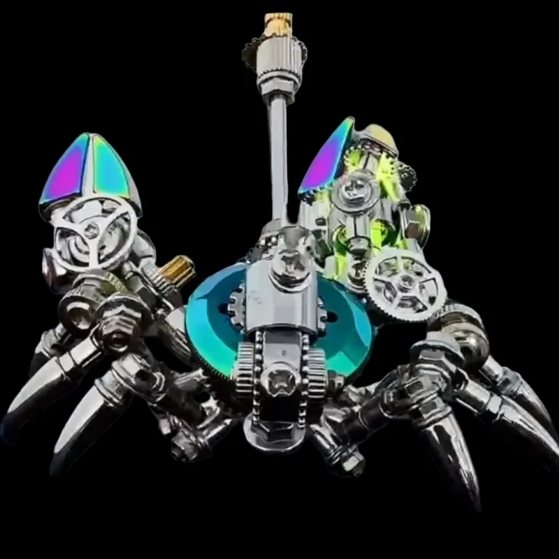 3D Metal Puzzle Crab – DIY Assembly Model Kit for Adults_2