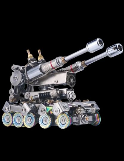 Punk Variable Precision 3D Metal Assembled Tank Model Puzzle for Adults and Kids