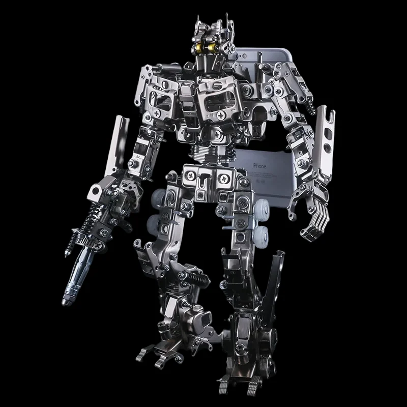 Amazing Transforming Robot 3D Metal Puzzle - DIY Model for All Ages_2