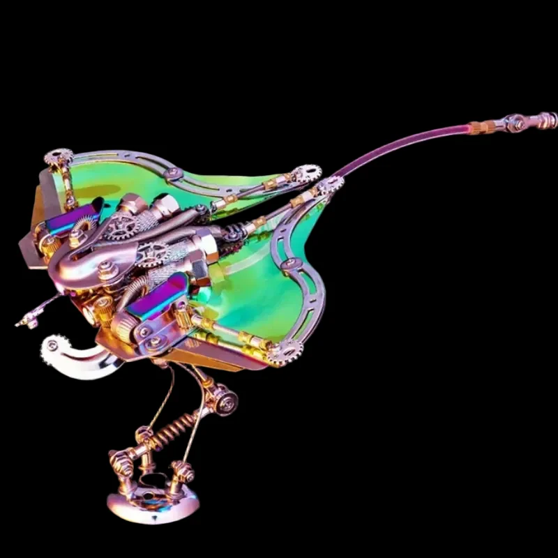 Stunning 3D Mechanical Manta Ray Puzzles Metal Model Kits for Adults_6