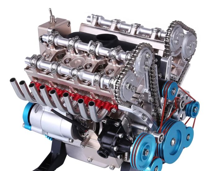 Explore the Fascinating World of 3D Model Metal Puzzles of a Car Engine