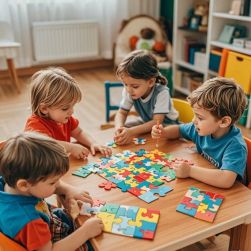 Puzzle-Solving Kits for Boosting Memory and Cognitive Development